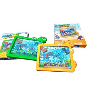 2in1 dínós logikai és ügyességi játék - fejleszti a kézügyességet és a gondolkodást - 20 x 23 x 2 (BBJ) - Image 5