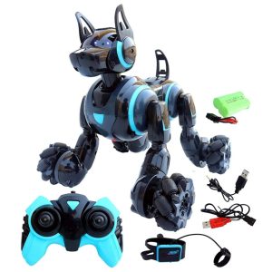Driftelő távirányítós robot kutya - kerekeken guruló robot házikedvenc 360°-os forgással (FX) (BBJ) - Image 1