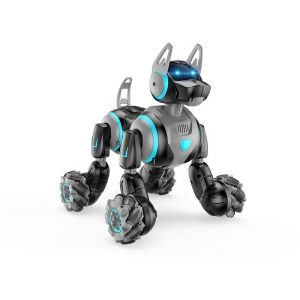 Driftelő távirányítós robot kutya - kerekeken guruló robot házikedvenc 360°-os forgással (FX) (BBJ) - Image 7