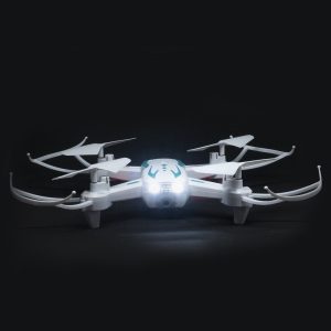 Könnyen kezelhető QuadCopter WIFI-s drón kamerával fotók és videók rögzítéséhez - fehér (BBJ) - Image 2