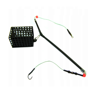 Folyóvízi feeder kosár előkötött előkével 5x13,5x3,5 cm (BBHR)(BBJH) - Image 1