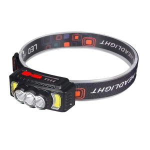 HX-810S fejlámpa 5 extra erős LED-del és 7 világítási móddal (BBD) (BBL)