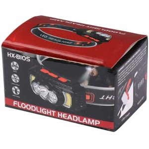HX-810S fejlámpa 5 extra erős LED-del és 7 világítási móddal (BBD) (BBL) - Image 5