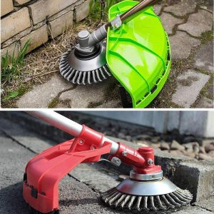 Térkő tisztító, gyomeltávolító kefe fűkaszához - 15 cm (BBV) (BBL) (BBA) - Image 3