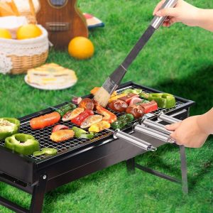 Kompakt méretű grill nyári sütögetésekhez - akár teraszon is használható (BBA) - Image 3