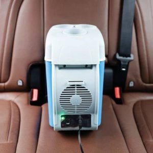 2in1 elektromos frissen tartó készülék utazáshoz - autós hűtőtáska és élelmiszer melegítő - vállpánttal és 3 pohártartóval a tetején - 7,5L, 65W (BBV) - Image 6