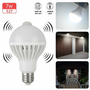 Mozgásérzékelős 9 W-os LED izzó E 27 foglalatban (BBL) - Image 3