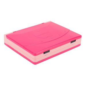 Készségfejlesztő játék laptop kislányoknak - mozgó képernyővel, zenével és fényhatásokkal - rózsaszín (BBJ) - Image 6