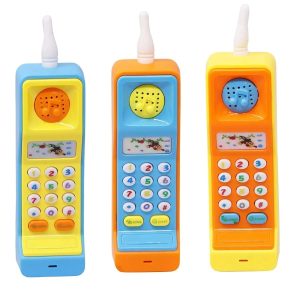Zenélő, retro mobiltelefon alakú elemes játék babáknak gombokkal és hanghatásokkal (BBJ) - Image 5