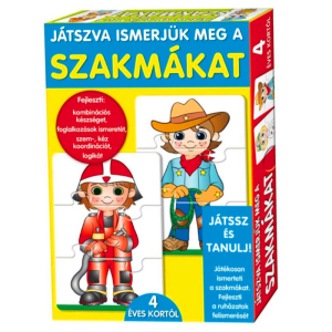 Játszva ismerjük meg a szakmákat! képességfejlesztő játék (BBJ) - Image 1