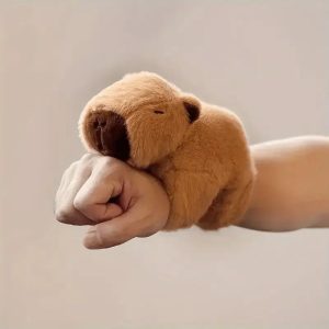 Mágneses Capybara Plüss Karkötő – Ölelős Csuklódísz (BBJ) - Image 6