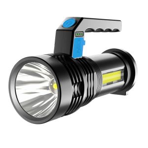 Multifunkciós, akkumulátoros zseblámpa - extra erős COB LED kézilámpa szereléshez, túrázáshoz, horgászathoz (BBD) - Image 7
