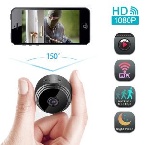 A9 Mini HD kamera, Wifi kapcsolattal - Applikáción nézhető élőkép / mágneses rögzítéssel (BBD) - Image 13