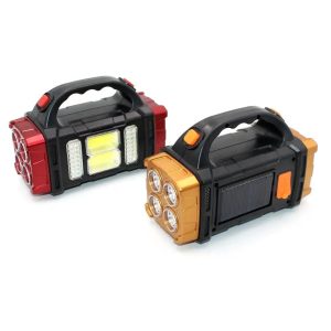HB-2678 extra erős fényű, 62 LED-es, napelemes kézilámpa és power bank - praktikus lámpa kempingezéshez, horgászathoz, szereléshez (BBD) - Image 8