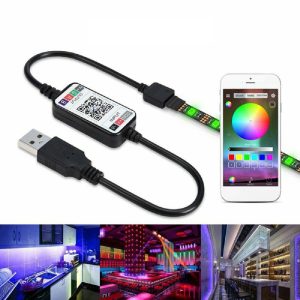 Okos bluetooth LED szalag mobiltelefonos távirányítással - TV háttérvilágítás - 5 méter (BBV) - Image 1