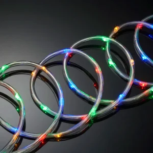 Zenére, tapsra változó színű, IP67 vízálló, RGB LED fényfüzér - távirányítóval és okostelefonnal is vezérelhető - 10 m (BBJ) - Image 5