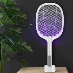 Önműködő elektromos légycsapó csalogató UV fénnyel és USB-ről tölthető akkumulátorral - automatikusan elpusztítja a rovarokat - 5W (BBM) (THM)(BBV) (BBD) - Image 2