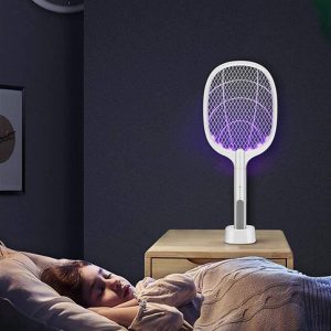 Önműködő elektromos légycsapó csalogató UV fénnyel és USB-ről tölthető akkumulátorral - automatikusan elpusztítja a rovarokat - 5W (BBM) (THM)(BBV) (BBD) - Image 5