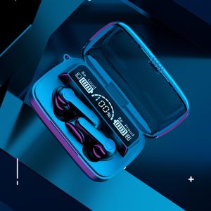 M19 vezeték nélküli bluetooth headset digitális kijelzővel, töltődobozban (BBV) - Image 2