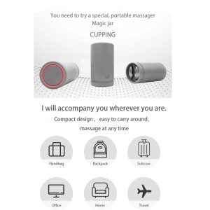 Magic jar - 2 db-os elektromos köpölyöző és masszírozó készülék szett (BBM) - Image 8