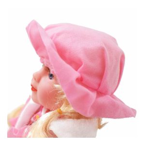 Magyarul éneklő hajas Kati baba óriás szempillával – 52 cm (BBJ) - Image 12