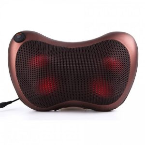 Keringésjavító elektromos masszázspárna 4 masszázsfejjel - masszírozó és relaxáló móddal nyak-, derék- és lábmasszázshoz (BBV) - Image 7
