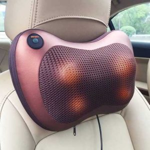 Keringésjavító elektromos masszázspárna 4 masszázsfejjel - masszírozó és relaxáló móddal nyak-, derék- és lábmasszázshoz (BBV) - Image 3