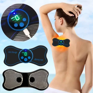 Mini masszírozó - intelligens öntapadós masszírozó készülék stressz és fájdalmak ellen 8 féle üzemmóddal (BBM) (FX) - Image 2
