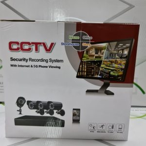 Komplett megfigyelő rendszer, 4 csatornás megfigyelő központtal és 4 darab kamerával - IP66 védelemmel és 24 infravörös LED-del (BBV) - Image 14