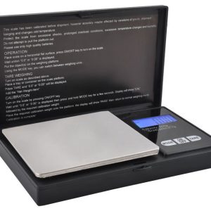 Nagy pontosságú zsebmérleg LCD kijelzővel és tara funkcióval 500 grammig - 6 féle mértékegység, 0,1 g pontosság (BBV) - Image 4