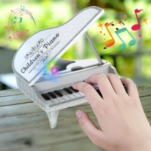Mini piano 13 dallammal LED világítással gyerekeknek (BBJ) - Image 2