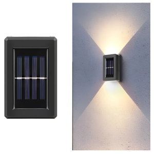 Mozgásérzékelős SOLAR napelemes fali lámpa - 1 db - melegfehér (BBV) - Image 1