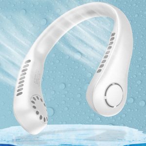 Mini nyakba akasztható hűsítő berendezés - nem csípi be a hajat - USB-ről tölthető hűsítő nyakpánt (BBE) (THM) - Image 4