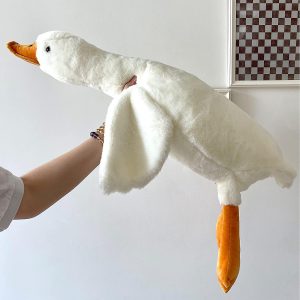 Aranyos plüss liba - pihe-puha tapintású, fehér játék liba - 90 cm (BBLPJ)(BBE) (BBJ) - Image 11