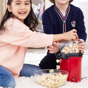 Kompakt méretű, forró levegős popcorn készítő gép - 3 perc alatt kipattogtatja a kukoricát - 1200W (BBM) - Image 3