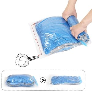 Többször felhasználható vákuumzsák ágyneműk és ruhák praktikus tárolására - 70 x 100 cm (BBL) (FX) - Image 7
