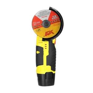Vezeték nélküli, elektromos sarokcsiszoló ergonomikus kialakítással és 2 akkumulátorral - 0-350/0-1350rpm forgási sebesség M-9013 (FX) (BBL) ( BBD) (BBJH) - Image 4