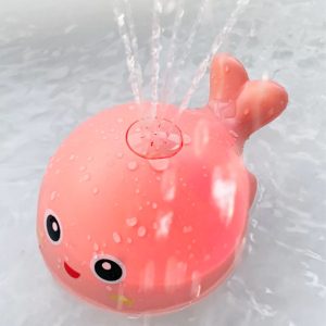 Spriccelő delfin fürdőjáték LED világítással (BBJ) - Image 2