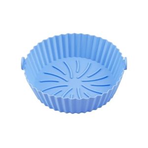 Air fryerbe helyezhető 20 cm-es szilikon sütőkosár - könnyen tisztítható, többször használható szilikon betét - 1 db (BBM) - Image 11