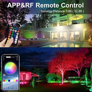 RGB színes telefonról irányítható LED reflektor/Party reflektor - 60W (BBV) - Image 3