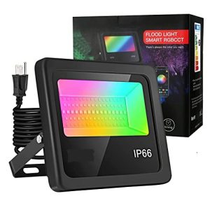 RGB színes telefonról irányítható LED reflektor/Party reflektor - 60W (BBV) - Image 4