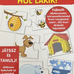 Találd ki hol lakik! képességfejlesztő játék gyerekeknek (BBJ) - Image 5