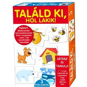 Találd ki hol lakik! képességfejlesztő játék gyerekeknek (BBJ) - Image 9