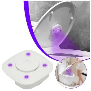 Toalett sterilizáló készülék - wc fedélre ragasztható, intelligens UVC lámpa germicid hatással (BBM) - Image 1