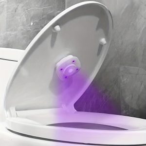 Toalett sterilizáló készülék - wc fedélre ragasztható, intelligens UVC lámpa germicid hatással (BBM) - Image 3