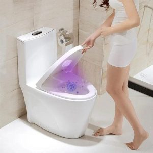 Toalett sterilizáló készülék - wc fedélre ragasztható, intelligens UVC lámpa germicid hatással (BBM) - Image 2