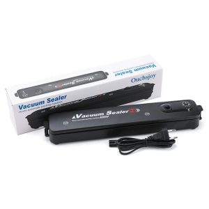 Vákuumfóliázó gép - élelmiszer tartósító vákuumcsomagoló készülék - 90W, fekete (BBM)(BBV) - Image 5