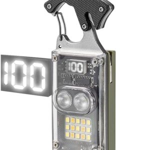 D62 Újratölthető LED vízálló mini zseblámpa, vészlámpa (BBV) - Image 5