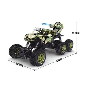 1:8 méretarányú harci terepjáró - vízibomba kilövővel és 2.4 Ghz távirányítóval - 53 x 26 x 25 cm (FX) (BBJ) - Image 4