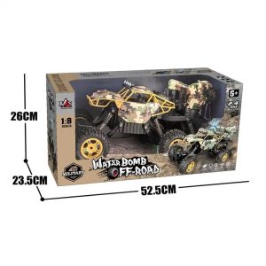 1:8 méretarányú harci terepjáró - vízibomba kilövővel és 2.4 Ghz távirányítóval - 53 x 26 x 25 cm (FX) (BBJ) - Image 3